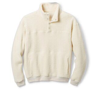 Outdoor Voices MegaFleece Snap Up - Cream Size Small